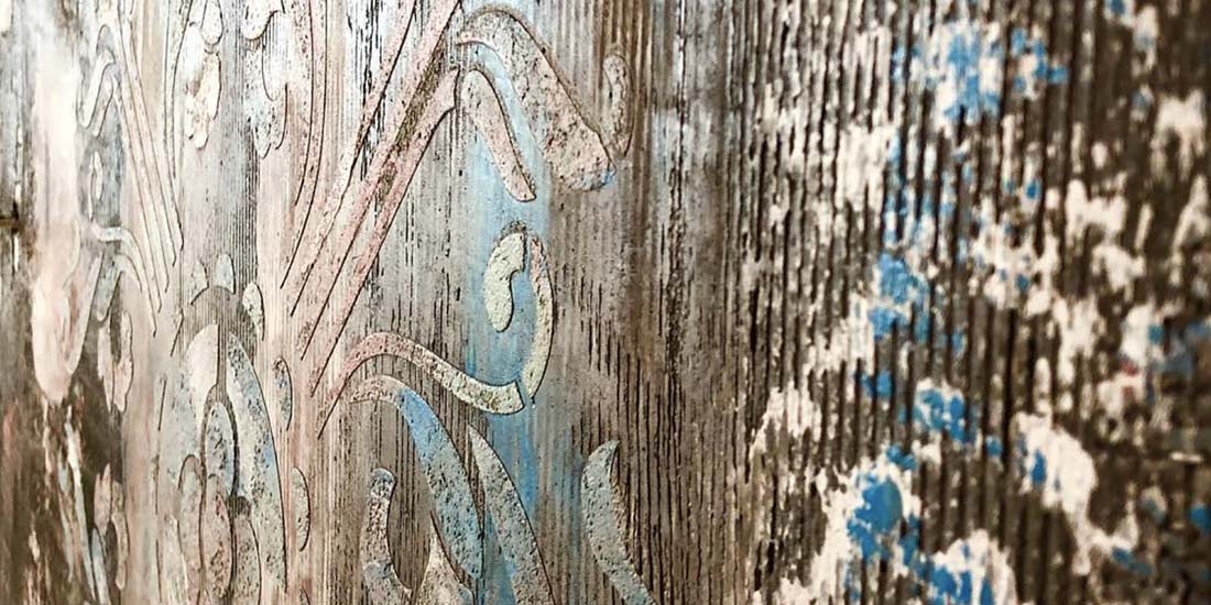 decorazione-tecniche-miste-stile-pop-art-con-spatola-dentata